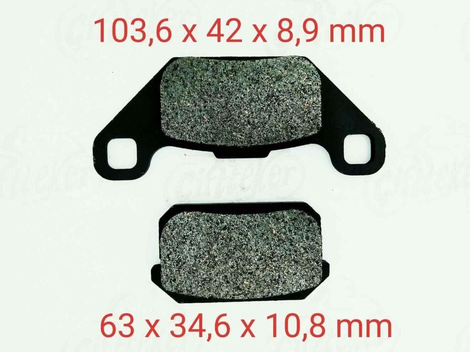 Atv Atv-Buggy Arka Fren Disk Balatası Fa431