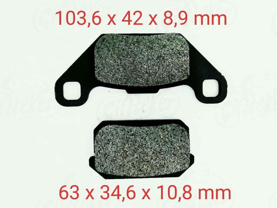 Atv Atv-Buggy Arka Fren Disk Balatası Fa431