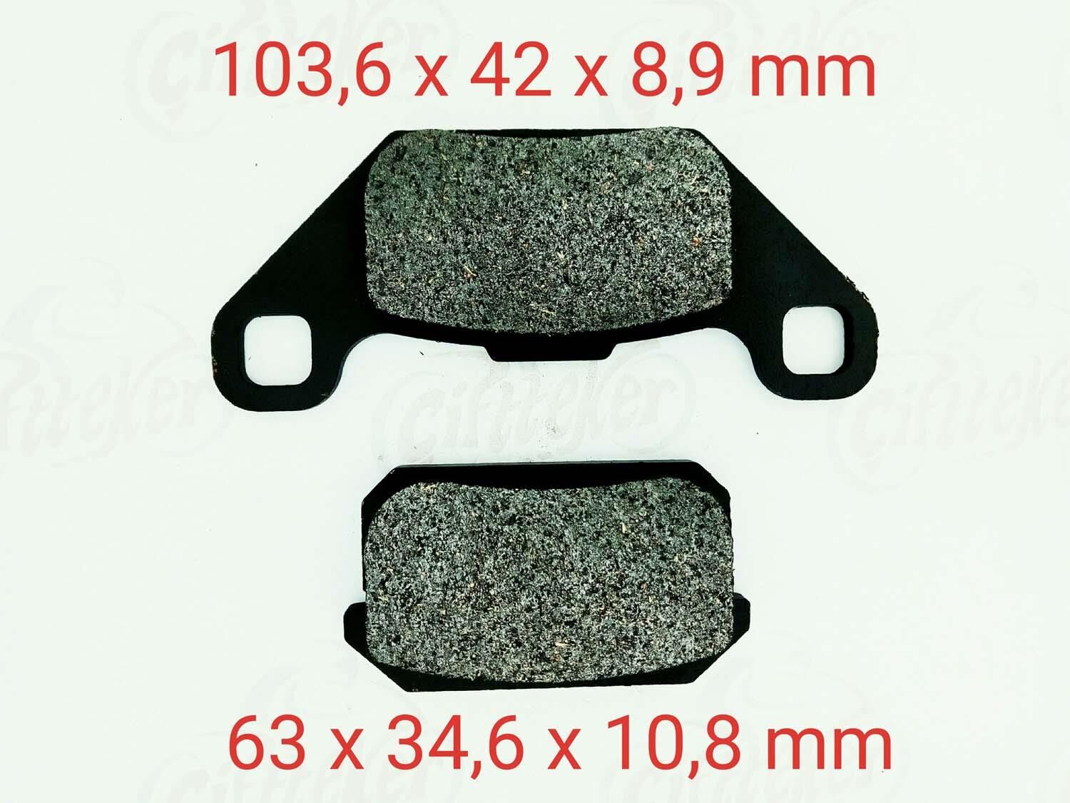 Atv Atv-Buggy Arka Fren Disk Balatası Fa431