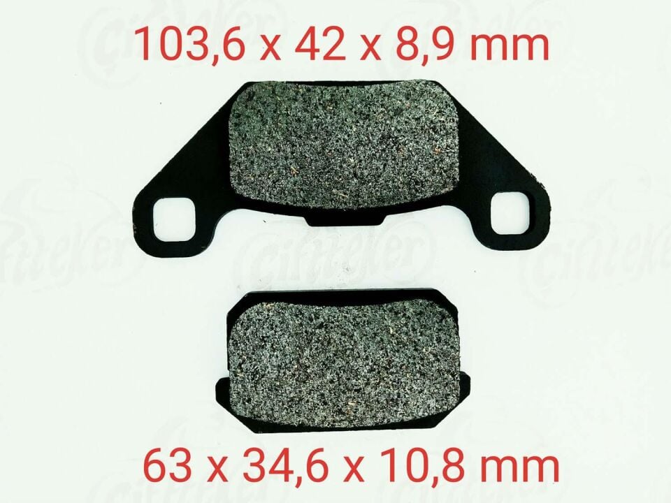 Atv Atv-Buggy Arka Fren Disk Balatası Fa431