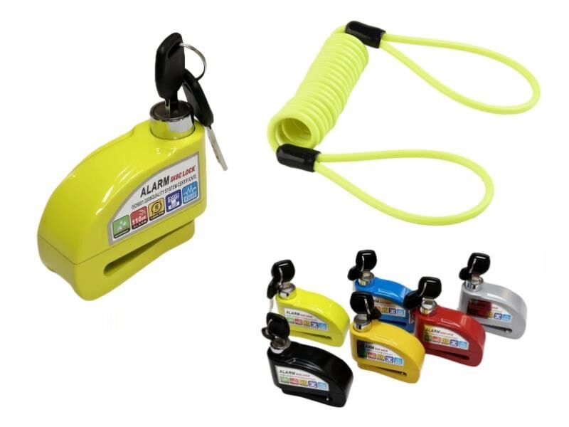 Disk Kilidi Alarm Sistemi Hatırlatma Kablolu Renkli