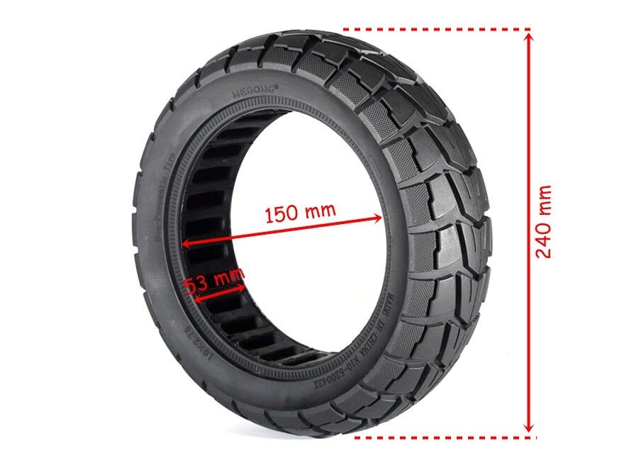 Dış Lastik Dolgu E-Scooter 10X2.75 N043-X Nedong