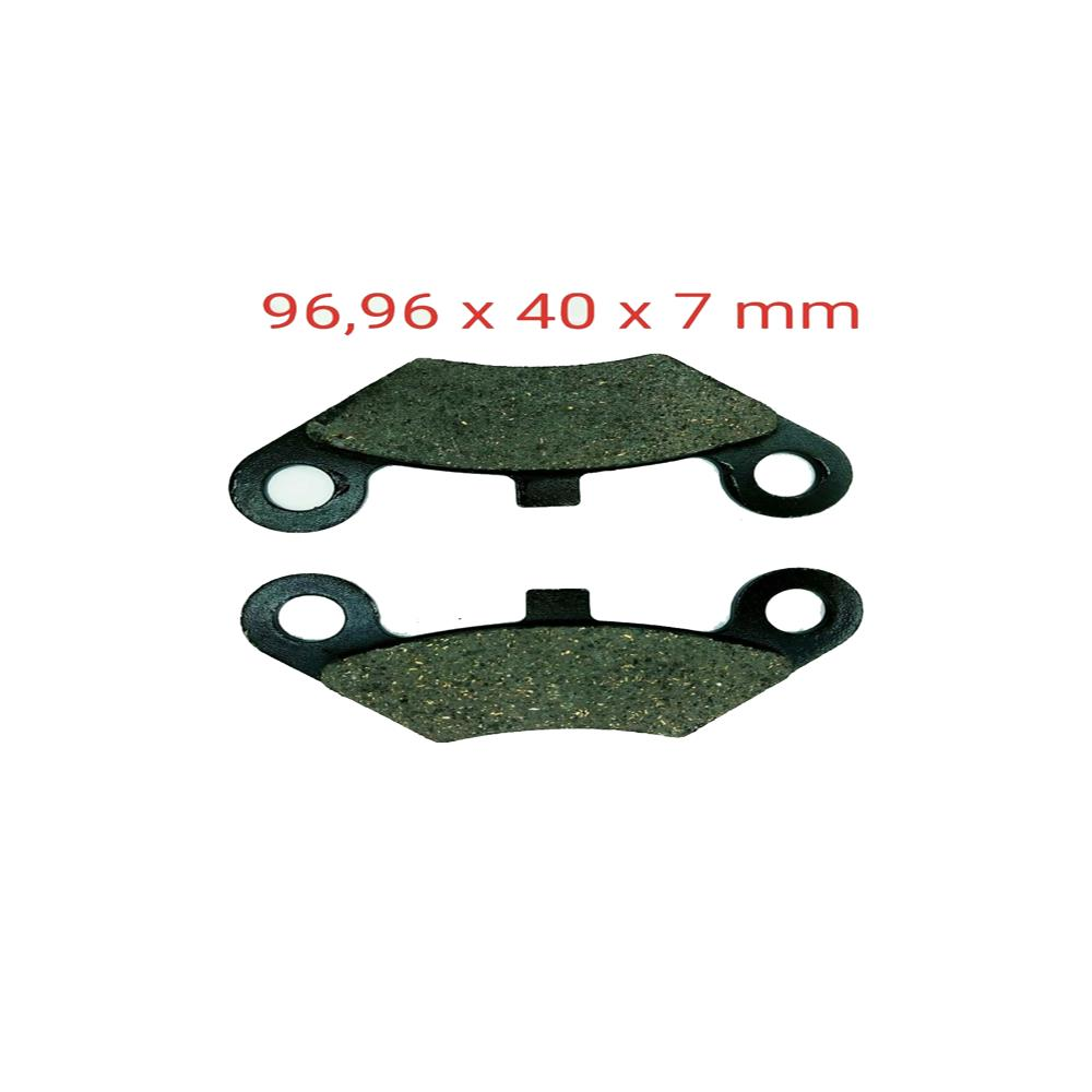 Atv Viptrac Arka Fren Disk Balatası Fa453 Gold Yuvarlak Delik 2 Kulak