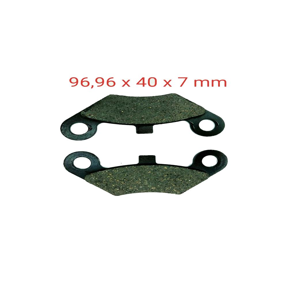 Atv Linhai Ön Fren Disk Balatası Fa453 Gold Yuvarlak Delik 2 Kulak