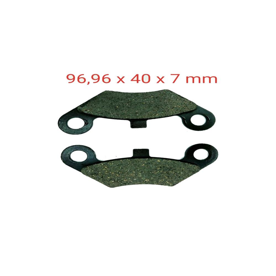 Atv Linhai Ön Fren Disk Balatası Fa453 Gold Yuvarlak Delik 2 Kulak