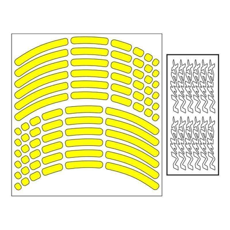 Yamaha Florasan Sarı I Nmax Uyumlu 1 Set Jant Şeridi