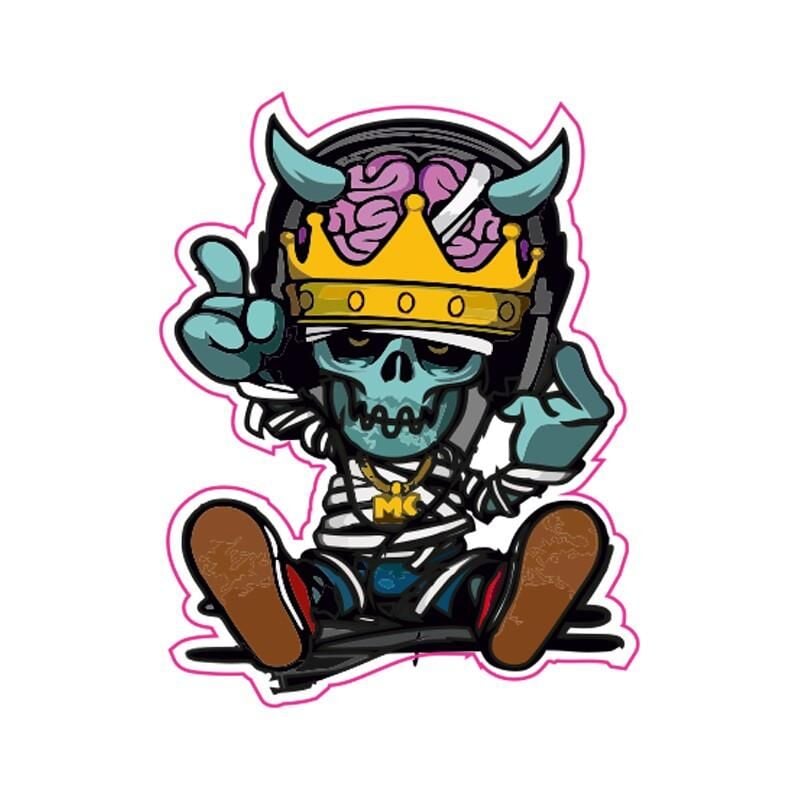 70 X 90 Mm Sticker 10Lu