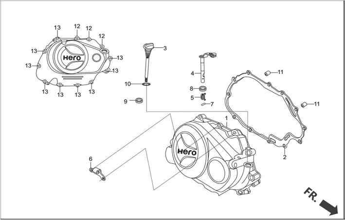 Hero Hunk O-Ring 18X3 Orj ResimNo:10