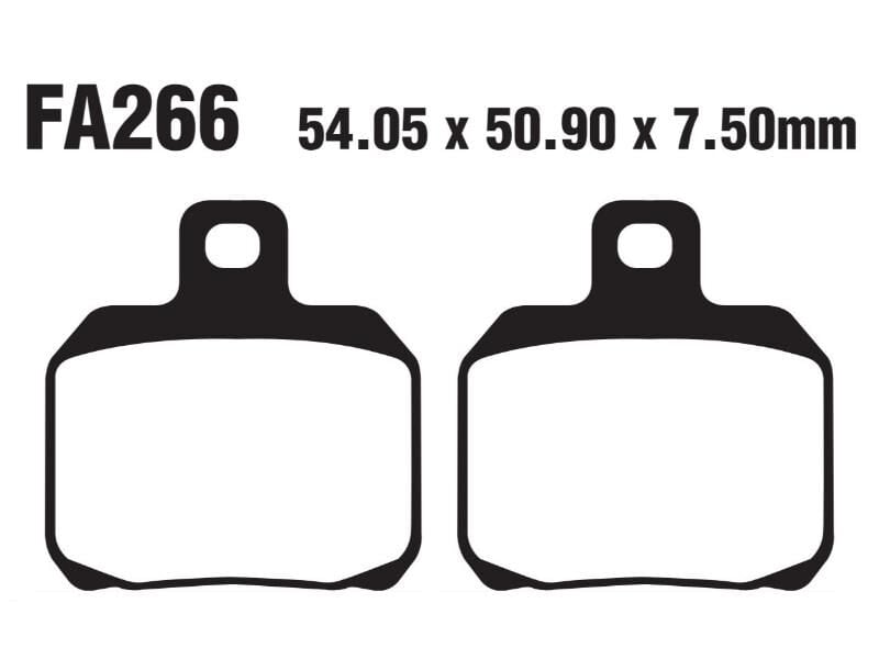 Volta E-Bis Rm5 Arka Fren Disk Balatası Fa266