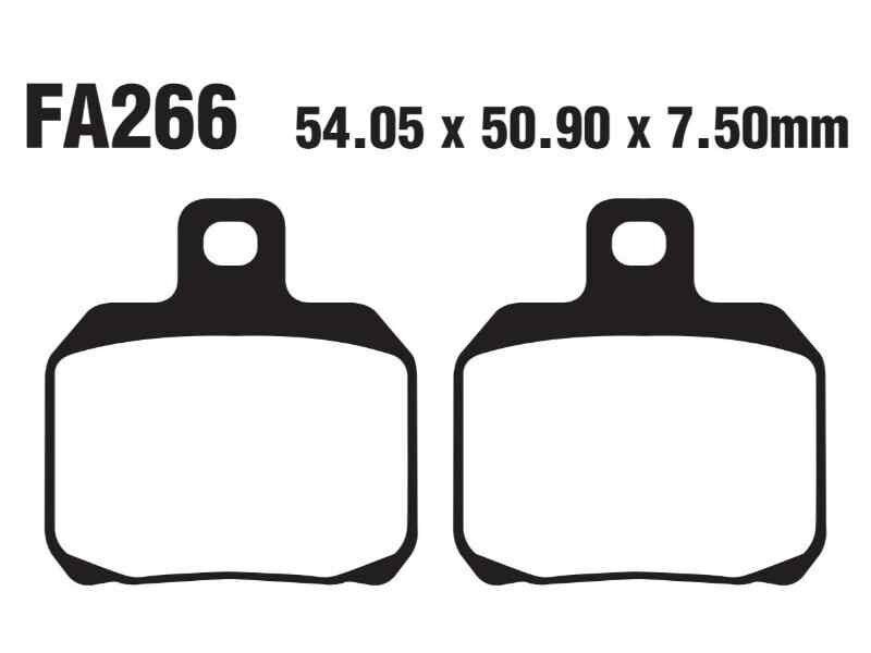 Volta E-Bis Rm5 Arka Fren Disk Balatası Fa266