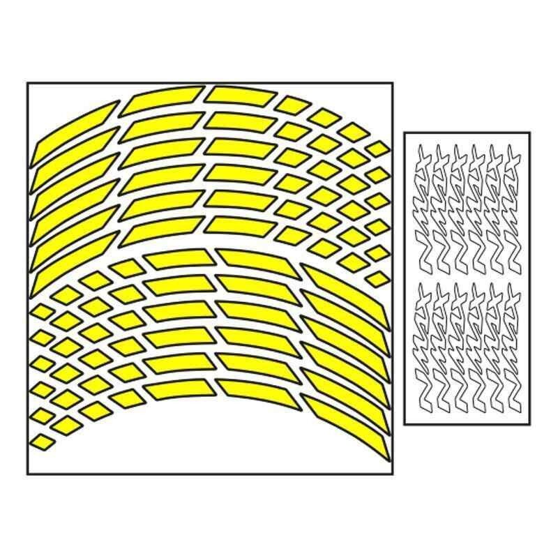 Yamaha Florasan Sarı Iı Nmax Uyumlu 1 Set Jant Şeridi