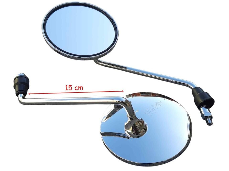 Ebıs Ayna Cg E-Bis Scooter Nikel Kısa 8 Mm