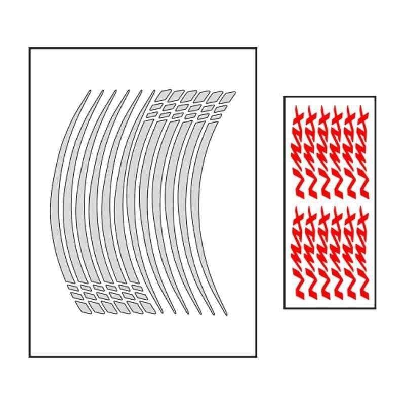 Yamaha Reflektör Beyaz Iv Nmax Uyumlu 1 Set Jant Şeridi