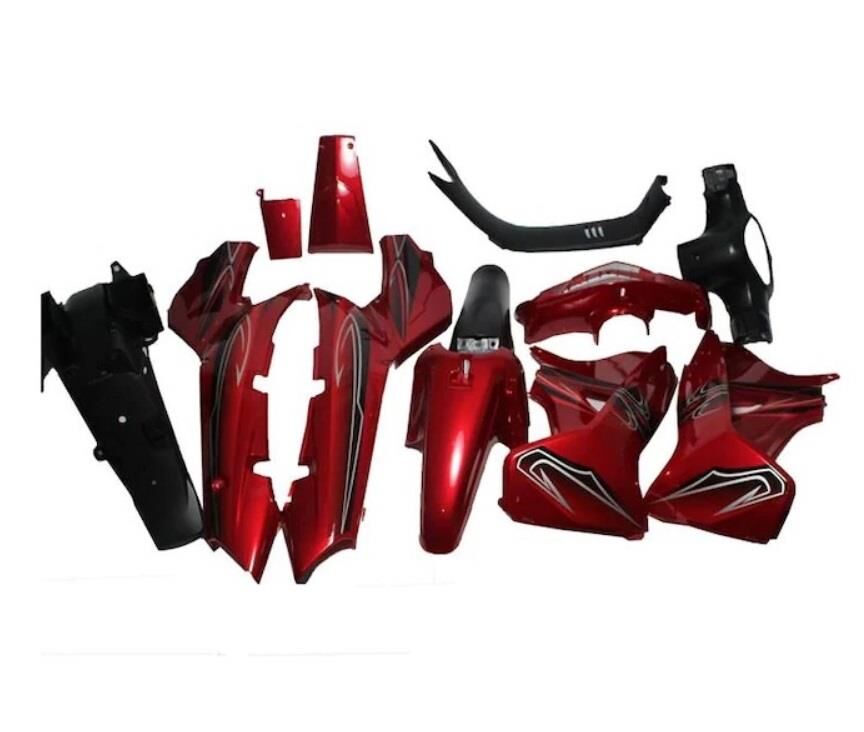 Sfc Kaporta Seti Kırmızı 12 Parça