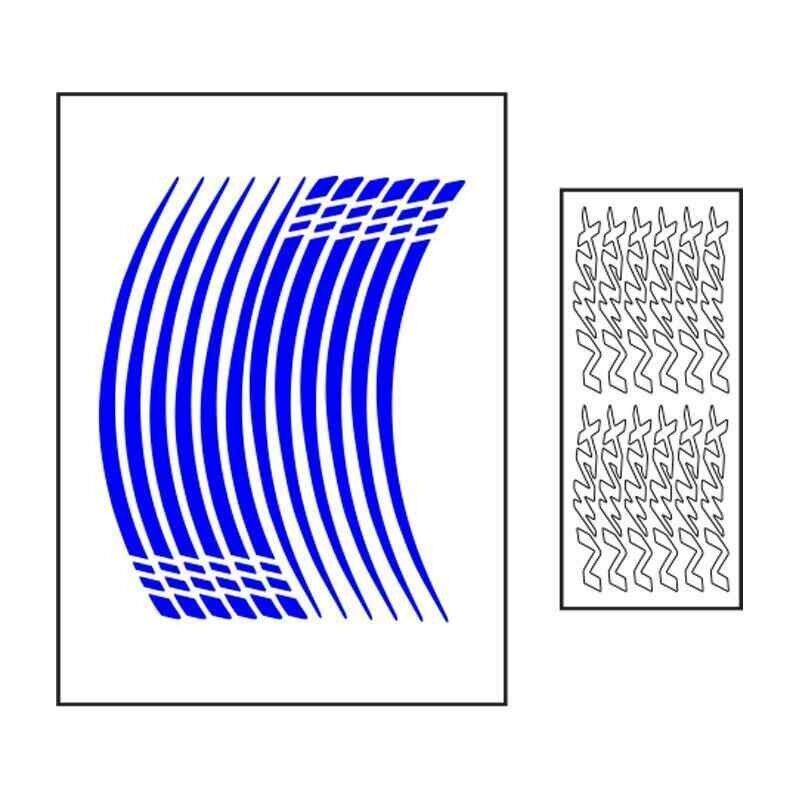 Yamaha Reflektör Mavi Iv Nmax Uyumlu 1 Set Jant Şeridi