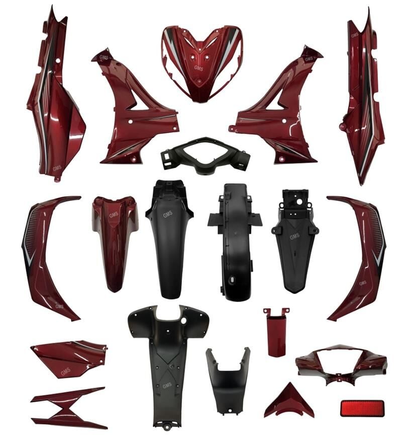Kuba Kaporta Set Kırmızı Ege - Cup