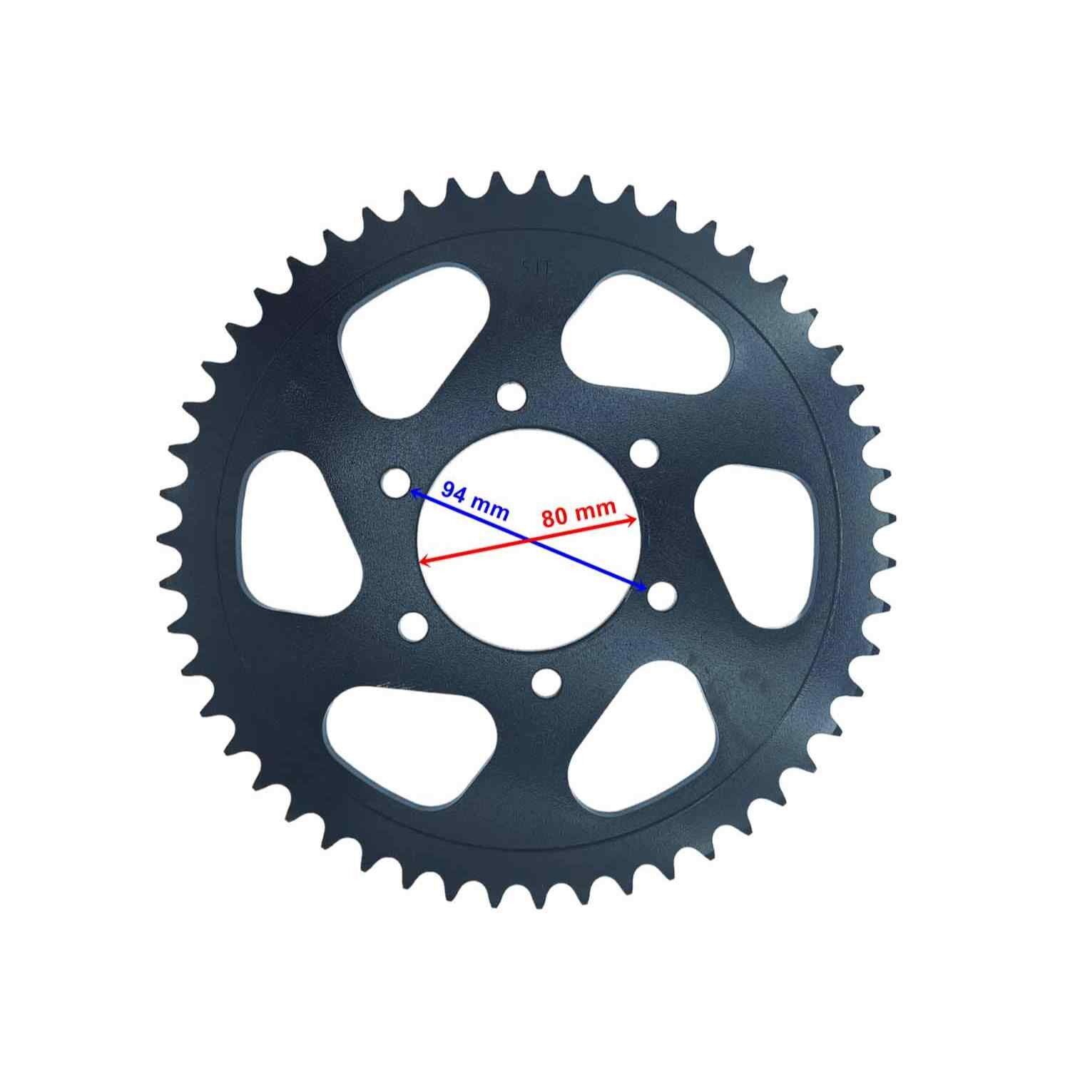 Cf Nk 400 Arka Dişli 520-51T İç 80 Mm 6 Delikli Öm