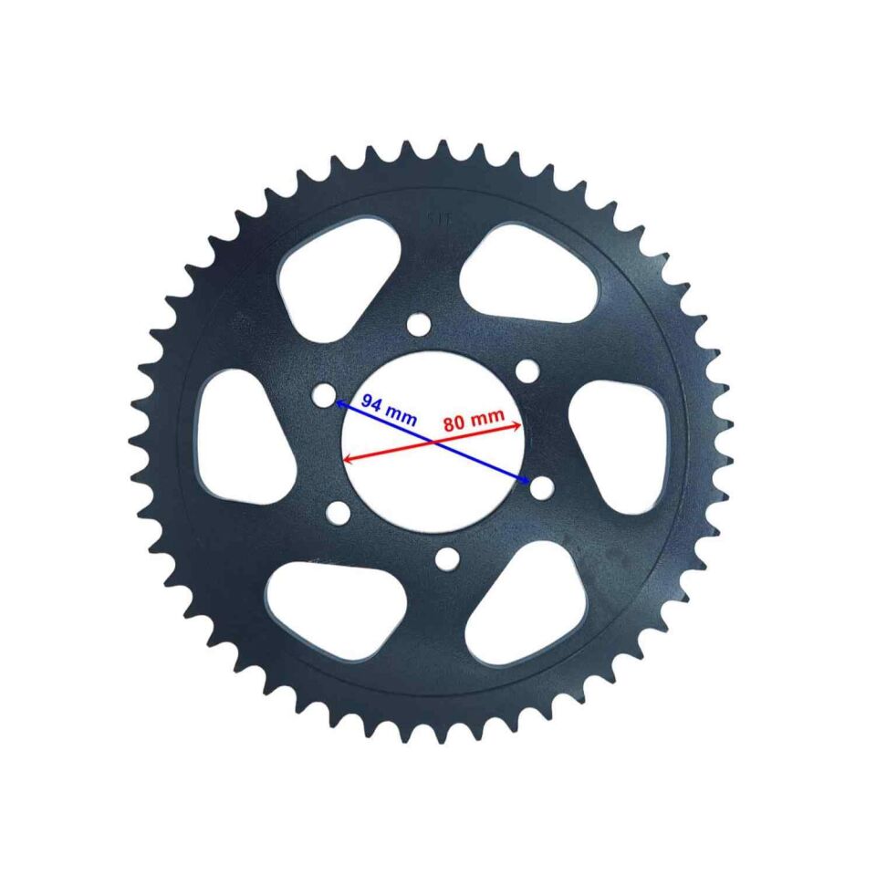 Cf Nk 400 Arka Dişli 520-51T İç 80 Mm 6 Delikli Öm