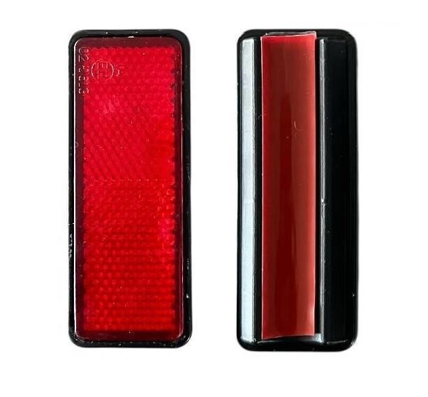 Mobylette 2005 Ön Amortisör Reflektörü Uzun Kırmızı Aym