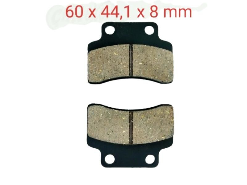 Kymco Ön Fren Disk Balatası Fa235 Heroism 125-Keeway Focus 125