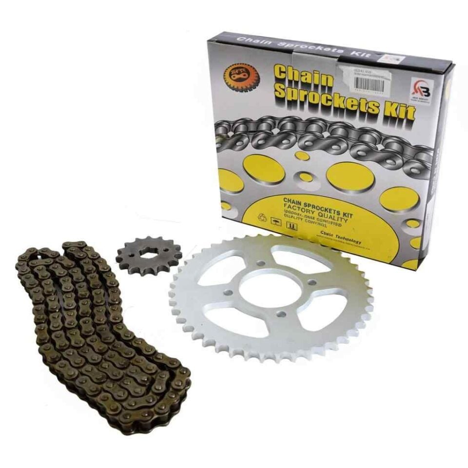 Mondial Mh Ön-Arka Dişli Zincir Seti 38-15T 428-116L Sfr