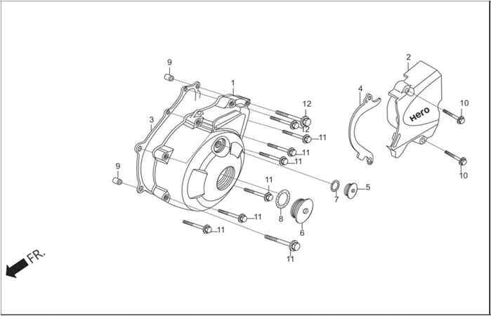 Hero Thriller Sports O-Ring 13.8X2.5 Orj ResimNo:7