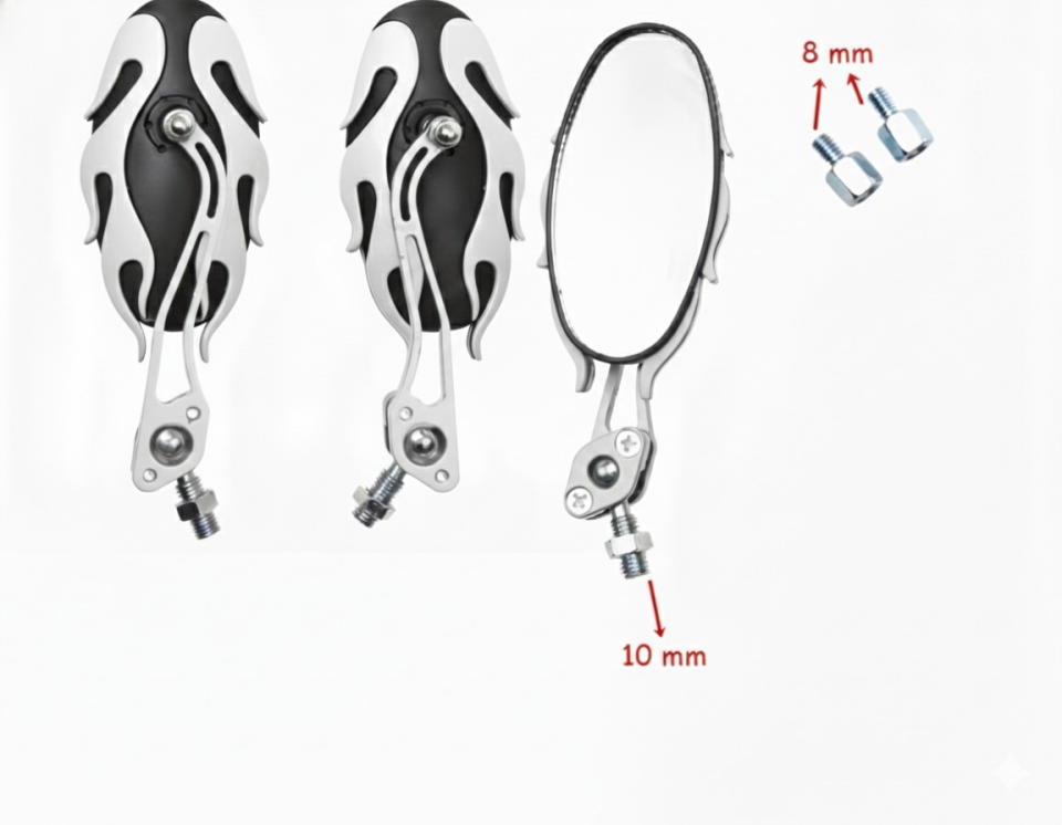 Ayna Alevli Modifiye Beyaz 8-10 Mm