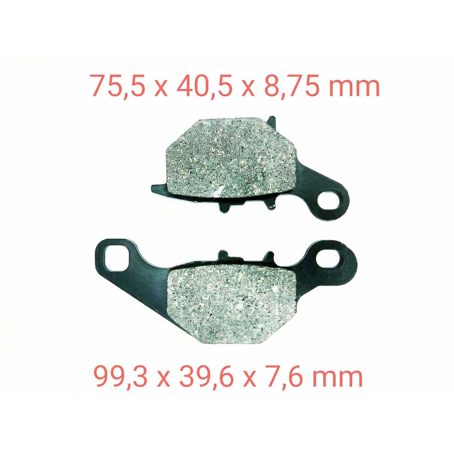 Ön Fren Disk Balatası Sfa396 Msr-Wiwi Suzuki An 125(1995-2000) - Address 110(2015-2016)