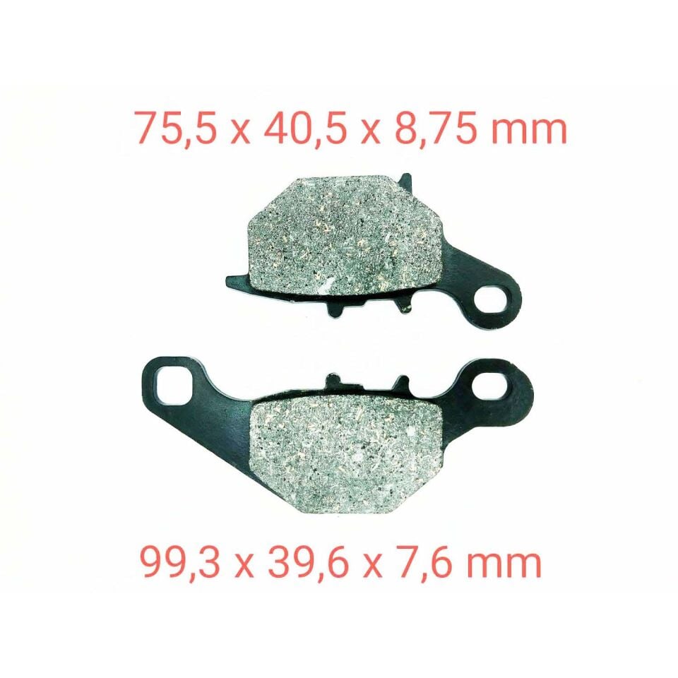 Ön Fren Disk Balatası Sfa396 Msr-Wiwi Suzuki An 125(1995-2000) - Address 110(2015-2016)