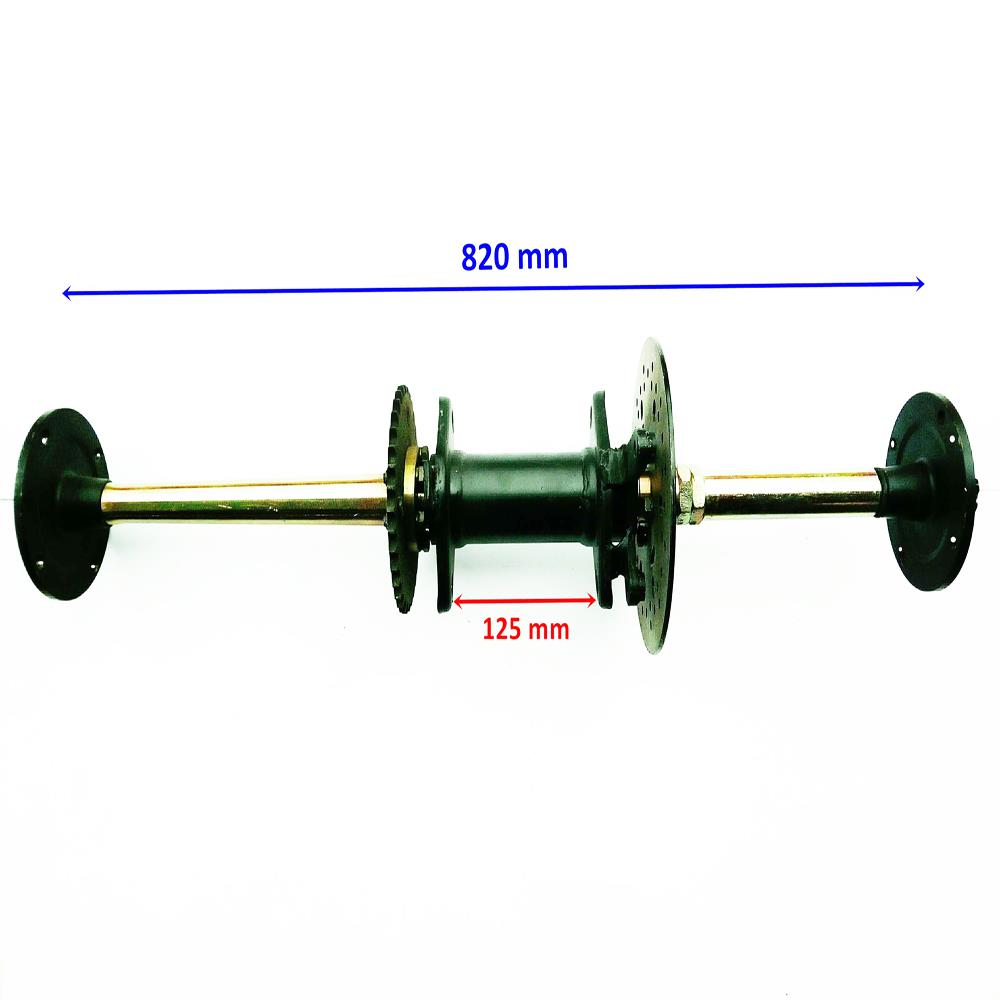 Asya Atv 150 Arka Aks Komple 820 Mm