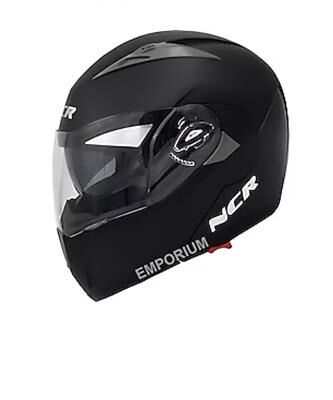 Kask Çeneden Açılan Gözlüklü Ece Belge Mat Siyah L Beden Md 158