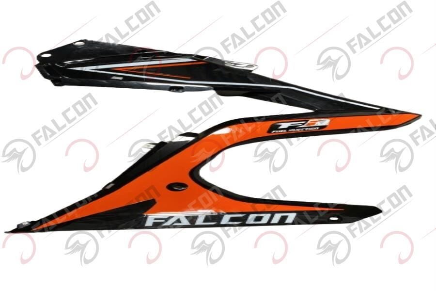 Falcon Sinyal Karenajı Alt (Z) Parça Turuncu Büyük Sağ - Fr 250 Racıng