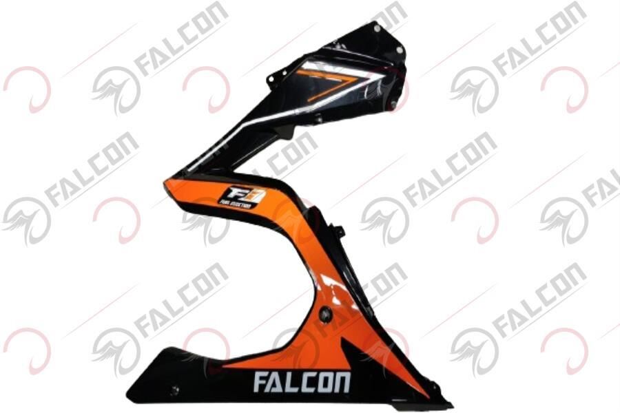Falcon Sinyal Karenajı Alt (Z) Parça Turuncu Büyük Sol - Fr 250 Racıng