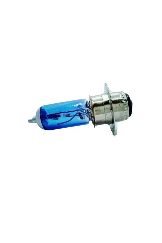 12V 25*25 Cub Far Ampülü Civalı Mavi