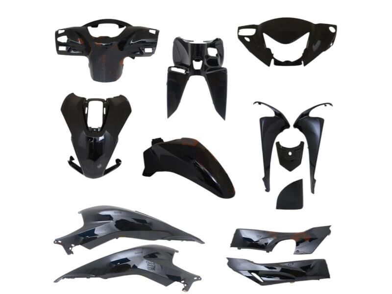 Honda Dio 110 Kaporta Seti Galaksi Siyah 13 Parça İth
