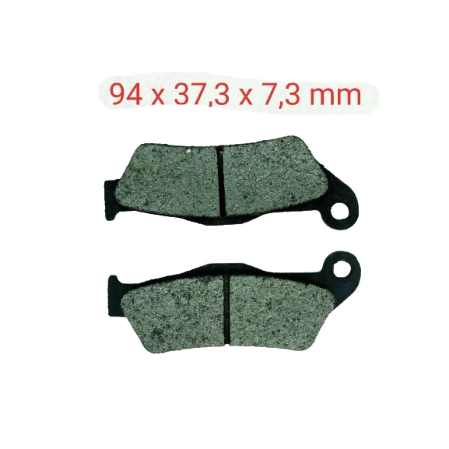 Bajaj Ön Fren Disk Balatası Fa181 İth Pulsar Ns 200-Rs 200-220-Ns 150-Discovery 150 F