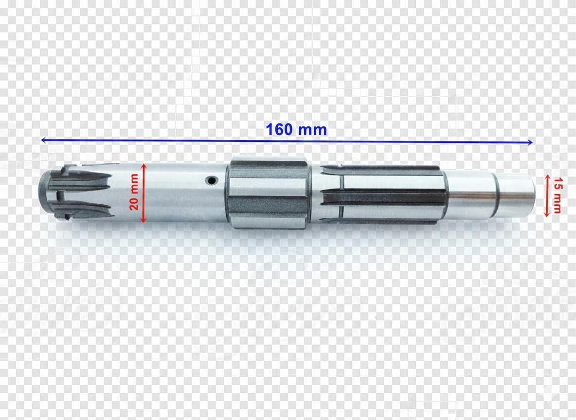 Haojue 135 Ön Dişli Mili 160 Mm