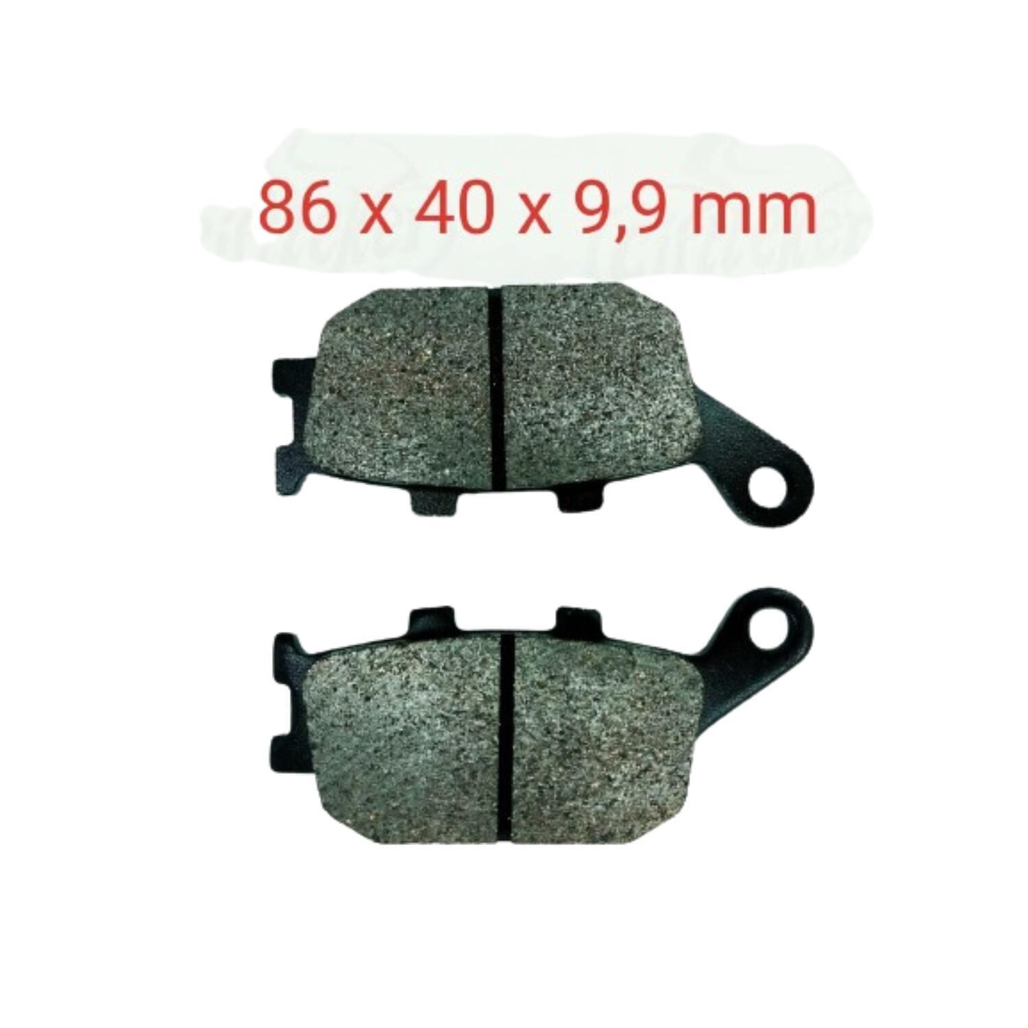 Honda Arka Fren Disk Balata Gold Fa174 Honda-Cbr600 F-Cbf600-Nc700 S-Yamaha Mt-09-Fazer8