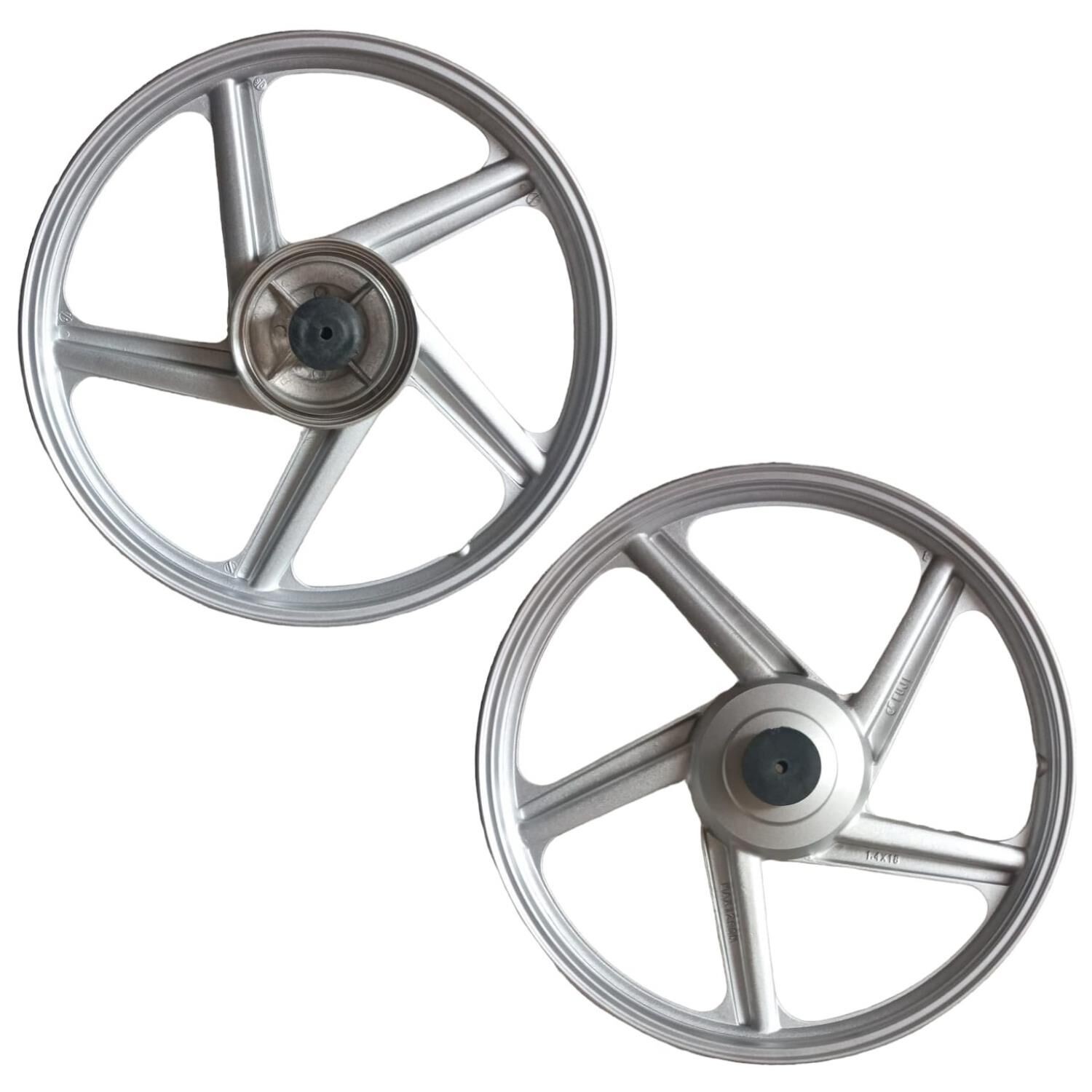 125 Cg Motoran Classic Ön Jant Çelik Büyük Kampana Gri