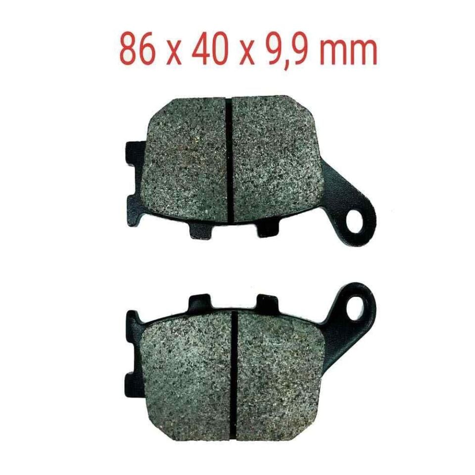Arka Fren Disk Balatası Fa174 Honda-Cbr600 F-Cbf600-Nc700 S-Yamaha Mt-09 Mt-07 Fazer8-Kawasaki Z 650
