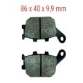 Arka Fren Disk Balata Fa174 Honda-Cbr600 F-Cbf600-Nc700 S-Yamaha Mt-09 Mt-07 Fazer8-Kawasaki Z 650