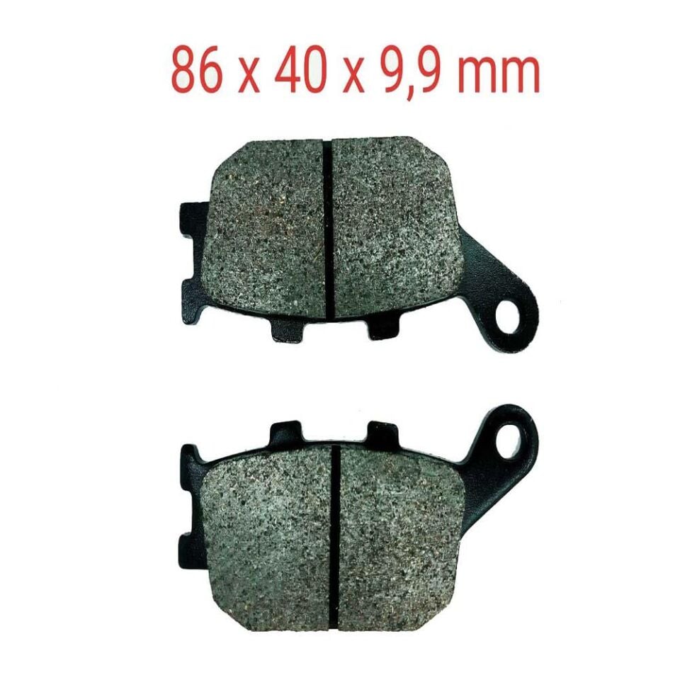 Arka Fren Disk Balata Fa174 Honda-Cbr600 F-Cbf600-Nc700 S-Yamaha Mt-09 Mt-07 Fazer8-Kawasaki Z 650