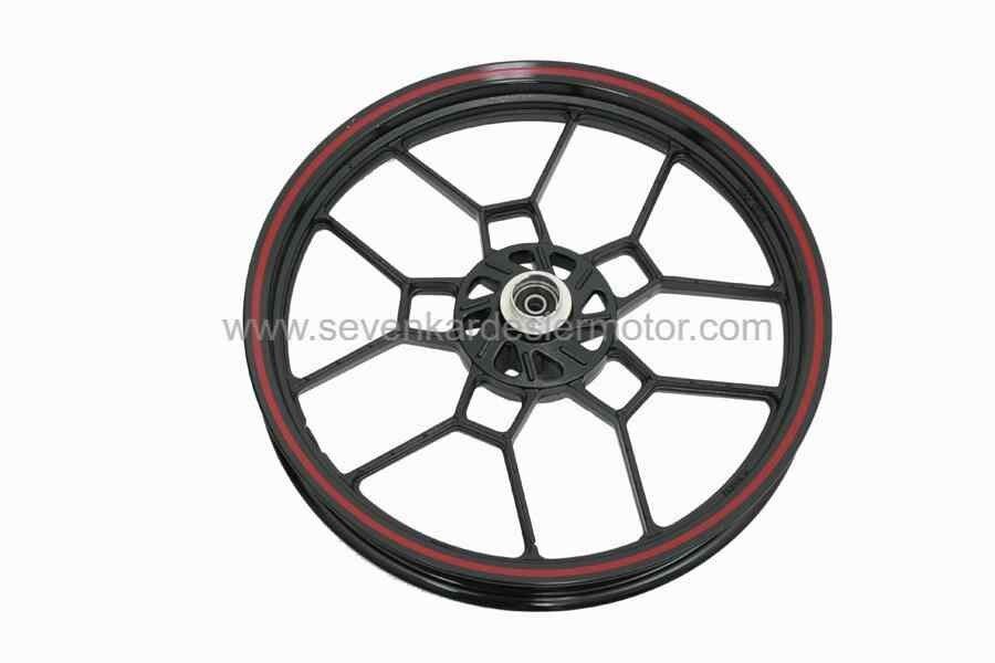 Mondial 150-180 Z-One S Ön Jant Kırmızı Siyah Orj