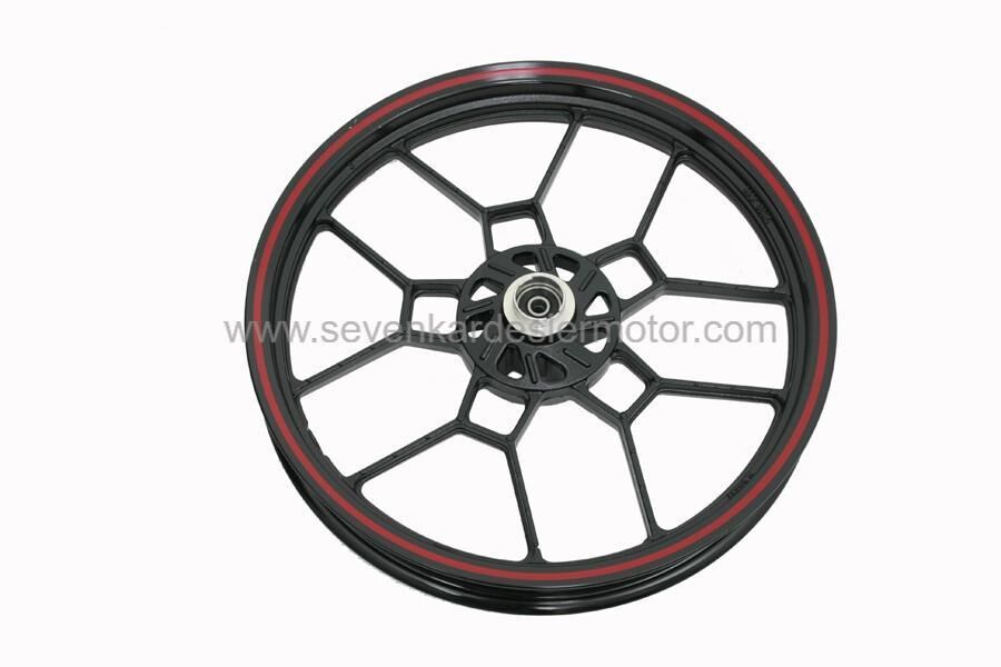 Mondial 150-180 Z-One S Ön Jant Kırmızı Siyah Orj