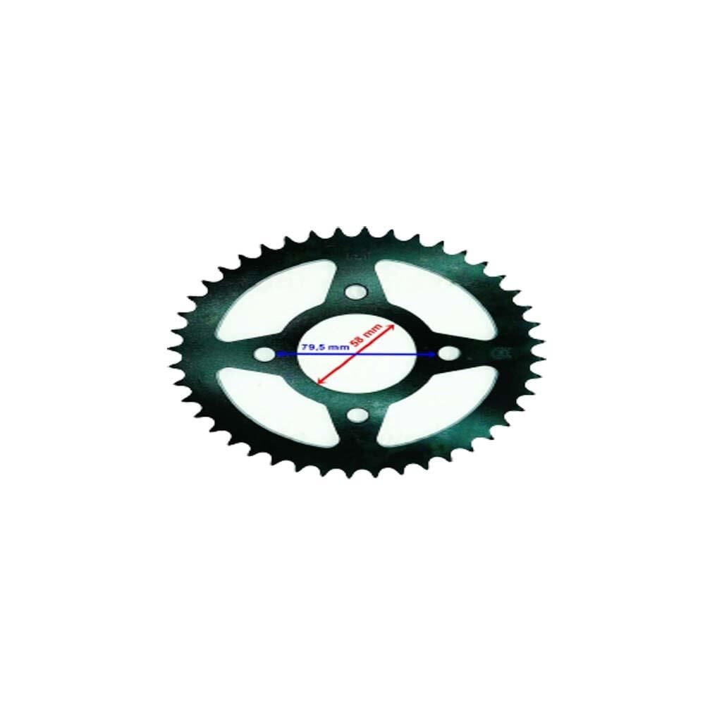 Discover Uyumlu Arka Dişli 428-44T İç 58X4 Delik Öm