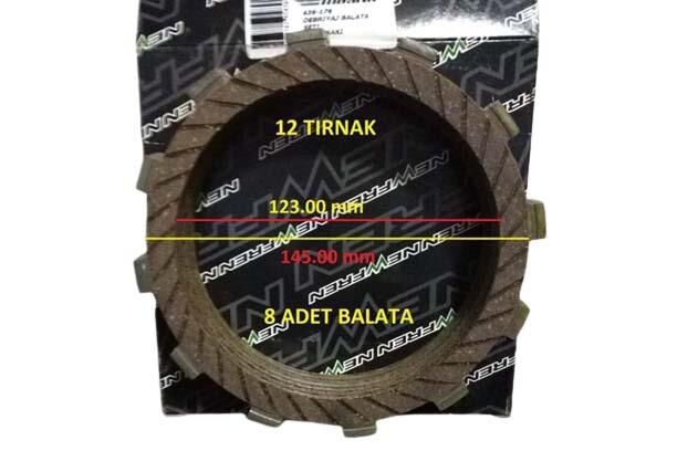 Kawasaki Uyumlu Newfren Depraj Balatası Kawasakı Vn 900