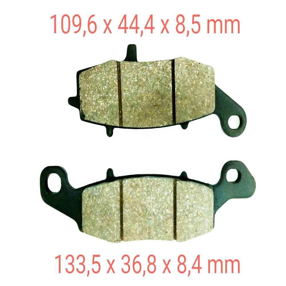 Ön Fren Disk Balatası Fa229 Cf Moto 650 Nk(2012-2015) Sol - Kawasaki Z 750 S Er-6F Er-6N