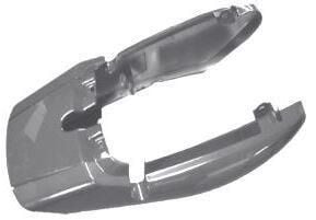Yamaha Sele Alt Plastiği 3 Parça Ymh.Ybr Gri