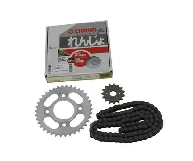 Cg Model Ön-Arka Dişli Zincir Seti 110L 38-15T Choho
