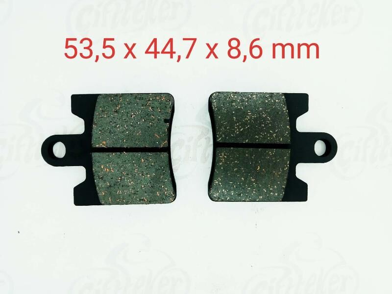 Ön Fren Disk Balatası Gold Fa283/4 Suzuki An250-400 Burgman (1999-2006) - Sym Gt 500 Daelim S3 250